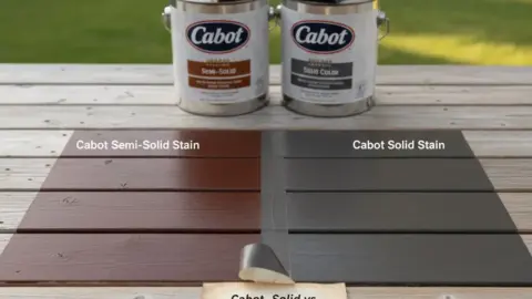 Cabot Semi-Solid vs Solid Stain: Paint Differences Explained