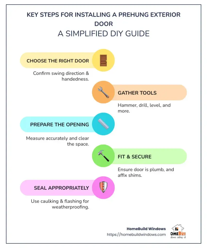 Installing a Prehung Exterior Door: 5 Essential Tips